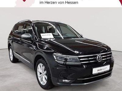Gebraucht VW Tiguan Allspace Highline 150 PS (110 kW) 2021 Deep black perleffekt SUV