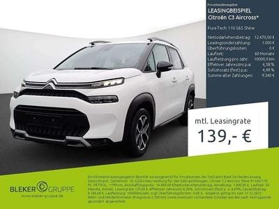 Usata Citroën C3 Aircross Shine 110 CV (80 kW) 2023 Bianco SUV