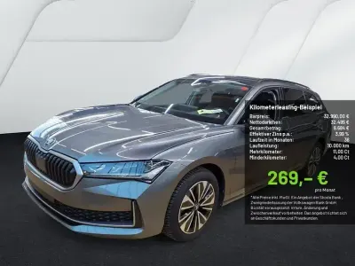 Gebraucht Skoda Superb Selection 150 PS (110 kW) 2025 Graphitegrau metallic Kombi