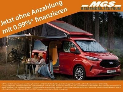 Novo Ford Tourneo Custom Nugget 170 HP (125 kW) 2025 Vermelho Van