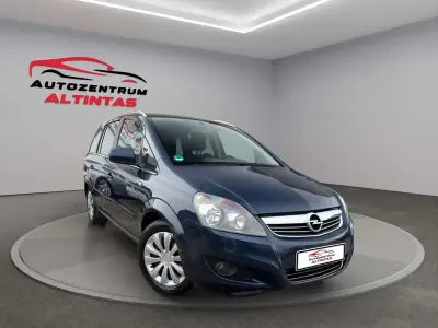 Gebraucht Opel Zafira Design Edition 125 PS (91 kW) 2011 Blau Van / Kleinbus
