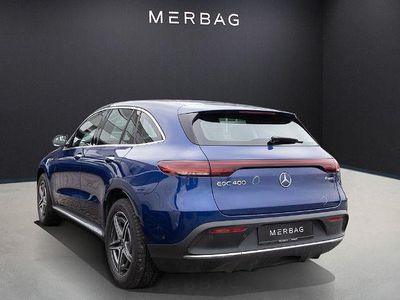 Gebraucht Mercedes EQC400 AMG line 300 kW (408 PS) 2021 Brillantblau metallic SUV