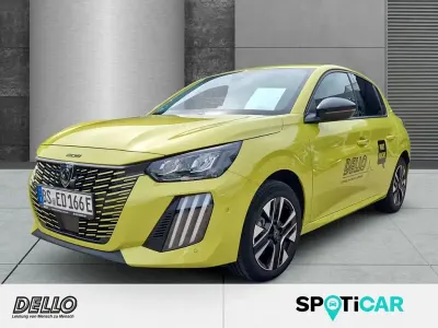Gebraucht Peugeot e-208 Allure 114 kW (156 PS) 2025 Gelb Kleinwagen
