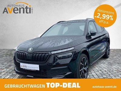 Gebraucht Skoda Kamiq Monte Carlo 150 PS (110 kW) 2022 Schwarz SUV