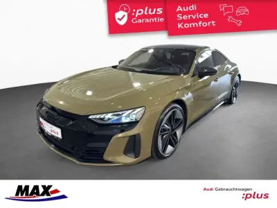 Gebraucht Audi e-tron GT quattro Ambiente 439 kW (598 PS) 2021 Taktikgrün metallic (metallic) Limousine
