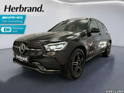 Usata Mercedes GLC300 AMG 245 CV (180 kW) 2020 Nero SUV