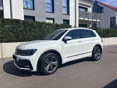 Gebraucht VW Tiguan R-line 179 PS (131 kW) 2018 Weiß SUV