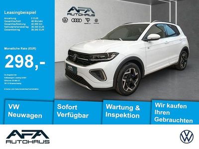 Weiß Neu 2025 VW T-Cross R-line SUV | 36.490 € (Teuer)