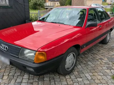 Gebraucht Audi 100 133 PS (97 kW) 1990 Rot Limousine