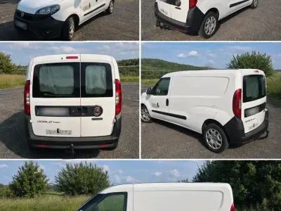 Gebraucht Fiat Doblò 95 PS (69 kW) 2018 Weiß Van / Kleinbus