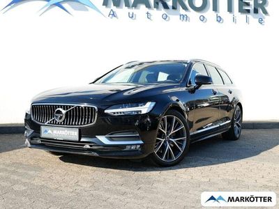 Gebraucht Volvo V90 Inscription 235 PS (172 kW) 2018 Black solid stone / solid Kombi