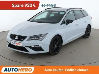 Używany Seat Leon FR 150 KM (110 kW) 2020 Biały Kombi