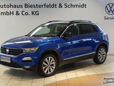 Second-hand VW T-Roc Style 150 CP (110 kW) 2021 Albastru SUV