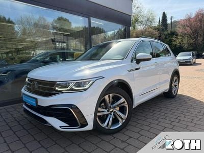 Gebraucht VW Tiguan R-line 150 PS (110 kW) 2022 Weiss SUV