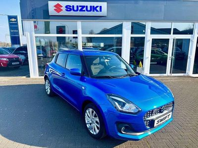 Gebraucht Suzuki Swift Comfort 83 PS (61 kW) 2021 Speedy blue metallic Kleinwagen