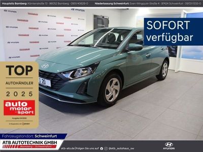 Neu Hyundai i20 Select 79 PS (58 kW) 2025 Mic (gruen Limousine