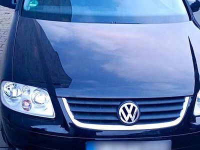 Gebraucht VW Touran 105 PS (77 kW) 2006 Schwarz Van / Kleinbus