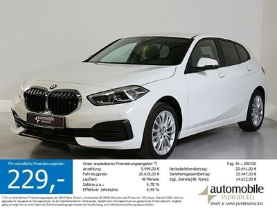 Gebraucht BMW 118 Advantage 136 PS (100 kW) 2024 Alpinweiss Kleinwagen