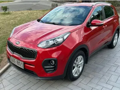 Gebraucht Kia Sportage Edition 7 132 PS (97 kW) 2017 Rot SUV