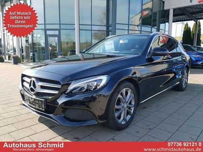Gebraucht Mercedes C180 Avantgarde 156 PS (114 kW) 2015 Metalliclack obsidianschwarz Kombi