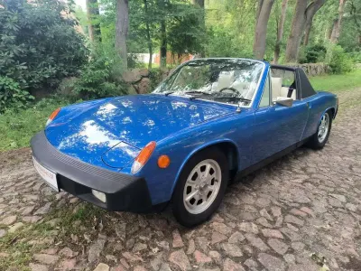 Gebraucht Porsche 914 101 PS (74 kW) 1976 Blau Cabrio