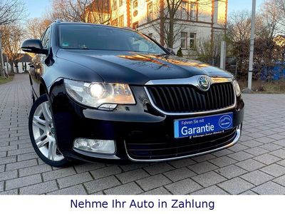 Gebraucht Skoda Superb 160 PS (117 kW) 2011 Schwarz Kombi