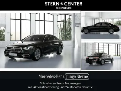 Gebraucht Mercedes S350 AMG 313 PS (230 kW) 2025 Metalliclack obsidianschwarz Limousine