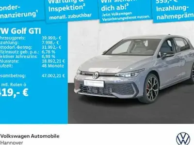 Neu VW Golf VIII GTI 265 PS (194 kW) 2025 Grau Limousine