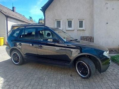 Second-hand BMW X3 Sport Line 150 CP (110 kW) 2007 Negru SUV
