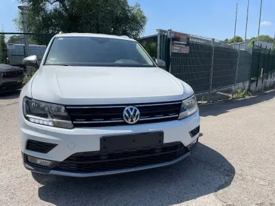 Gebraucht VW Tiguan Allspace Comfortline 150 PS (110 kW) 2018 Weiß SUV