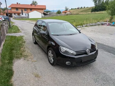 Gebraucht VW Golf VI Match 86 PS (63 kW) 2013 Schwarz Kombi