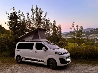 Gebraucht Citroën Spacetourer 120 PS (88 kW) 2022 Weiß Van / Kleinbus