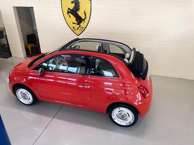 Usata Fiat 500C 69 CV (50 kW) 2017 Arancione Cabrio