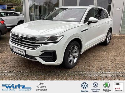 Gebraucht VW Touareg R-line 231 PS (169 kW) 2022 Weiß SUV