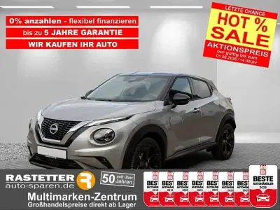 Gebraucht Nissan Juke 360º 114 PS (83 kW) 2025 Silver/black zweifarblack SUV