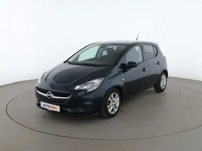 Gebraucht Opel Corsa Edition 90 PS (66 kW) 2015 Grün Kleinwagen