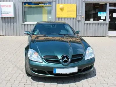 Gebraucht Mercedes SLK280 231 PS (169 kW) 2006 Grün Cabrio