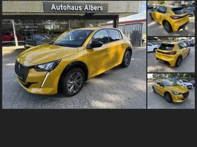 Gebraucht Peugeot e-208 Allure 100 kW (136 PS) 2023 Gelb Kleinwagen
