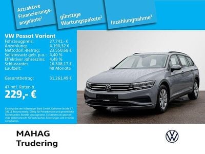 Gebraucht VW Passat Basis 150 PS (110 kW) 2024 Grau Kombi