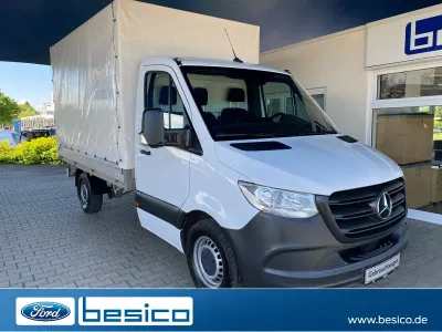 Gebraucht Mercedes Sprinter 114 PS (83 kW) 2021 Arktikweiss (weiss) Van
