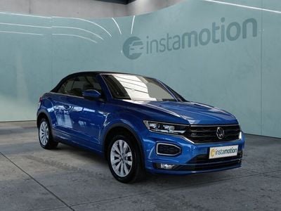 Usata VW T-Roc Cabriolet 150 CV (110 kW) 2021 Blu Cabrio