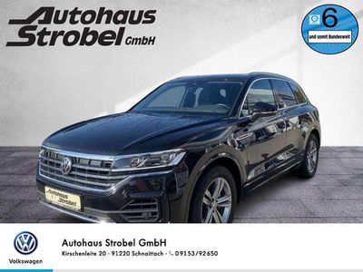 Gebraucht VW Touareg R-line 286 PS (210 kW) 2019 Deep black perleffekt SUV