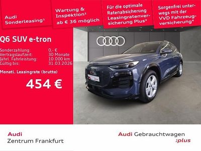 Blau Gebraucht 2025 Audi Q6 e-tron Advanced SUV | 50.220 €