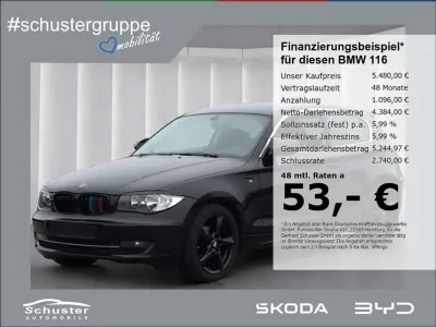 Gebraucht BMW 116 Sport Line 122 PS (89 kW) 2011 Schwarz Kleinwagen