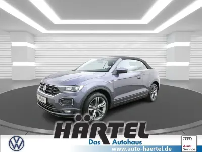 Gebraucht VW T-Roc Cabriolet R-line 150 PS (110 kW) 2021 Rauchgrau (grey), metallic Cabrio