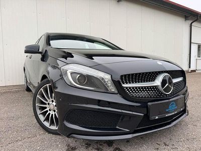 Gebraucht Mercedes A180 AMG 122 PS (89 kW) 2015 Kosmosschwarz  metalliclack Limousine