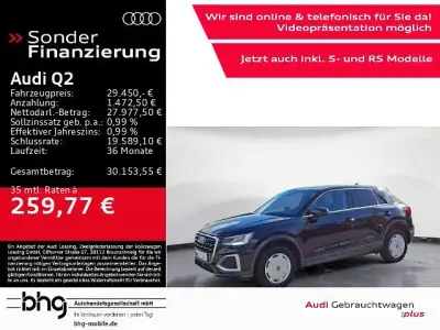 Gebraucht Audi Q2 Advanced 150 PS (110 kW) 2025 Schwarz SUV