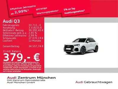 Gebraucht Audi Q3 S-Line 200 PS (147 kW) 2022 Weiß SUV