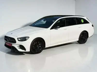 Gebraucht Mercedes E220 AMG line 194 PS (142 kW) 2021 Weiß Limousine