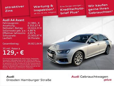 Gebraucht Audi A4 Advanced Plus 204 PS (150 kW) 2024 Silber Kombi